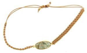 ΒΡΑΧΙΟΛΙ COUNTESS WILHELMINA ΜΑΚΡΑΜΕ LABRADORITE ΚΑΦΕ ΒΡΑΧΙΟΛΙ COUNTESS WILHELMINA ΜΑΚΡΑΜΕ LABRADORITE ΚΑΦΕ