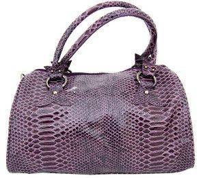 ΤΣΑΝΤΑ ROBERTO CAPUCCI CROCO ΜΟΒ