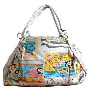 ΤΣΑΝΤΑ ΑΣΠΡΗ ΜΕ ΖΩΓΡΑΦΙΕΣ ΤΣΑΝΤΑ ΑΣΠΡΗ ΜΕ ΖΩΓΡΑΦΙΕΣ