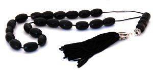 ΚΟΜΠΟΛΟΙ ΚΕΡΑΤΟ ΜΑΥΡΟ ΟΒΑΛ ΚΟΜΠΟΛΟΙ ΚΕΡΑΤΟ ΜΑΥΡΟ ΟΒΑΛ