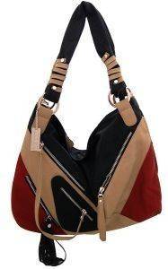 ΤΣΑΝΤΑ MAKGIO ΜΑΥΡΗ ΜΕ ΜΠΕΖ ΚΑΙ ΚΟΚΚΙΝΟ ΤΣΑΝΤΑ MAKGIO ΜΑΥΡΗ ΜΕ ΜΠΕΖ ΚΑΙ ΚΟΚΚΙΝΟ