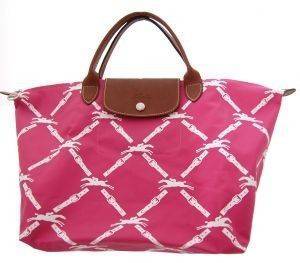ΤΣΑΝΤΑ LONGCHAMP ΡΟΖ ΜΕ ΑΛΟΓΑΚΙΑ ΤΣΑΝΤΑ LONGCHAMP ΡΟΖ ΜΕ ΑΛΟΓΑΚΙΑ