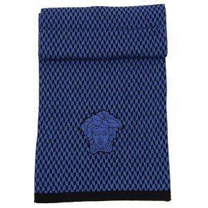 ΚΑΣΚΟΛ VERSACE ΜΠΛΕ-ΜΑΥΡΟ ΚΑΣΚΟΛ VERSACE ΜΠΛΕ-ΜΑΥΡΟ