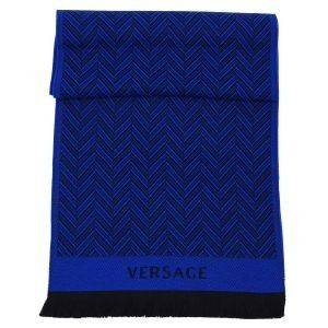 ΚΑΣΚΟΛ VERSACE ΜΠΛΕ ΡΙΓΕ ΚΑΣΚΟΛ VERSACE ΜΠΛΕ ΡΙΓΕ