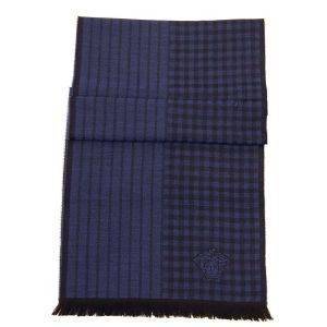 ΚΑΣΚΟΛ VERSACE ΜΠΛΕ ΜΕ ΡΙΓΕΣ ΚΑΣΚΟΛ VERSACE ΜΠΛΕ ΜΕ ΡΙΓΕΣ