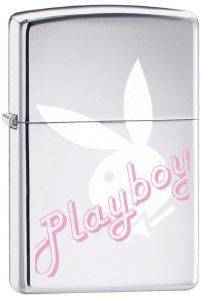 H  ZIPPO PLAYBOY WHITE