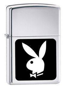 H  ZIPPO PLAYBOY LOGO