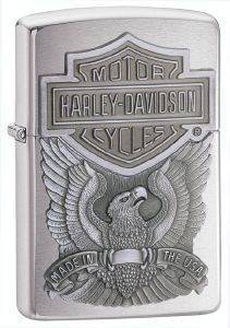 ΑΝΑΠΤHΡΑΣ ΒΕΝΖΙΝΗΣ ZIPPO HARLEY DAVIDSON Η284 ΑΣΗΜΙ ΑΝΑΠΤHΡΑΣ ΒΕΝΖΙΝΗΣ ZIPPO HARLEY DAVIDSON Η284 ΑΣΗΜΙ