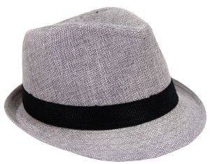 ΓΚΡΙ ΚΑΠΕΛΟ TRILBY ΜΕ ΜΑΥΡΗ ΚΟΡΔΕΛΑ ΓΚΡΙ ΚΑΠΕΛΟ TRILBY ΜΕ ΜΑΥΡΗ ΚΟΡΔΕΛΑ