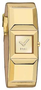   D&G DANCE LADIES GOLD LEATHER STRAP