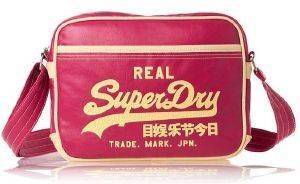 ΤΣΑΝΤΑ ΩΜΟΥ SUPERDRY BASIC ALUMNI ΡΟΖ ΤΣΑΝΤΑ ΩΜΟΥ SUPERDRY BASIC ALUMNI ΡΟΖ