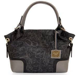 ΤΣΑΝΤΑ SHOPPING ALV PASSPORT SATCHEL ΜΑΥΡΟ ΤΣΑΝΤΑ SHOPPING ALV PASSPORT SATCHEL ΜΑΥΡΟ