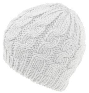 ΣΚΟΥΦΑΚΙ ΜΕ ΧΟΝΤΡΗ ΠΛΕΞΗ ΛΕΥΚΟ- ONE SIZE ΣΚΟΥΦΑΚΙ ΜΕ ΧΟΝΤΡΗ ΠΛΕΞΗ ΛΕΥΚΟ- ONE SIZE