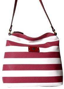 ΤΣΑΝΤΑ ΩΜΟΥ THIROS ΜΕ ΡΙΓΕΣ ΚΟΚΚΙΝΟ/ΛΕΥΚΟ ΤΣΑΝΤΑ ΩΜΟΥ THIROS ΜΕ ΡΙΓΕΣ ΚΟΚΚΙΝΟ/ΛΕΥΚΟ