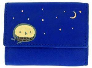 ΔΕΡΜΑΤΙΝΟ ΓΥΝΑΙΚΕΙΟ ΠΟΡΤΟΦΟΛΙ COZY ΖΩΓΡΑΦΙΣΜΕΝΗ ΚΟΥΚΟΥΒΑΓΙΑ ΜΙΚΡΟ ΜΠΛΕ ΔΕΡΜΑΤΙΝΟ ΓΥΝΑΙΚΕΙΟ ΠΟΡΤΟΦΟΛΙ COZY ΖΩΓΡΑΦΙΣΜΕΝΗ ΚΟΥΚΟΥΒΑΓΙΑ ΜΙΚΡΟ ΜΠΛΕ