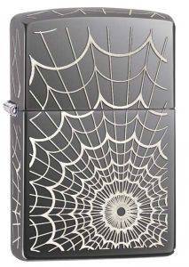 �����H��� �������� ZIPPO WEB ALL OVER BLACK ICE