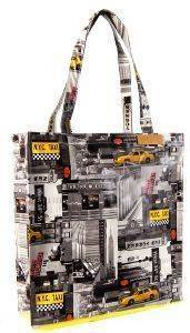 ΧΕΙΡΟΠΟΙΗΤΗ ΤΣΑΝΤΑ SHOPPING MADE BY JK NEW YORK XL ΜΑΥΡΗ/ΚΙΤΡΙΝΗ ΧΕΙΡΟΠΟΙΗΤΗ ΤΣΑΝΤΑ SHOPPING MADE BY JK NEW YORK XL ΜΑΥΡΗ/ΚΙΤΡΙΝΗ