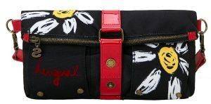 ΤΣΑΝΤΑ ΩΜΟΥ DESIGUAL CLUTCH MARGARITA ΜΑΥΡΟ ΤΣΑΝΤΑ ΩΜΟΥ DESIGUAL CLUTCH MARGARITA ΜΑΥΡΟ