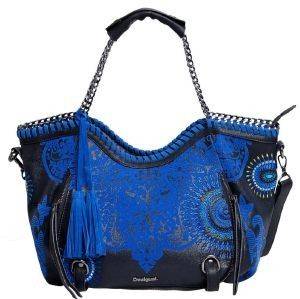 ΤΣΑΝΤΑ ΩΜΟΥ DESIGUAL ROTTERDAM KERALA ΜΑΥΡΟ/ΜΠΛΕ ΤΣΑΝΤΑ ΩΜΟΥ DESIGUAL ROTTERDAM KERALA ΜΑΥΡΟ/ΜΠΛΕ