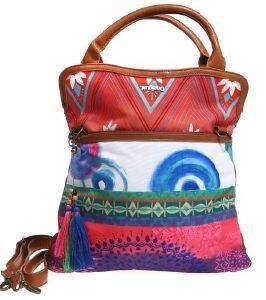 ΤΣΑΝΤΑ ΧΕΙΡΟΣ DESIGUAL CORDOBA HAPPY BAZAR ΠΟΛΥΧΡΩΜΗ ΤΣΑΝΤΑ ΧΕΙΡΟΣ DESIGUAL CORDOBA HAPPY BAZAR ΠΟΛΥΧΡΩΜΗ