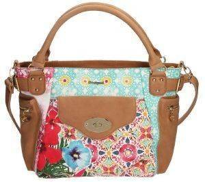 ΤΣΑΝΤΑ ΩΜΟΥ DESIGUAL MCBEE EIXAMPLE TROPICAL ΦΟΥΞΙΑ/ΚΑΦΕ ΤΣΑΝΤΑ ΩΜΟΥ DESIGUAL MCBEE EIXAMPLE TROPICAL ΦΟΥΞΙΑ/ΚΑΦΕ