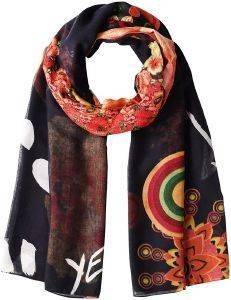 ΦΟΥΛΑΡΙ DESIGUAL YEAH!! ΜΑΚΡΟΣΤΕΝΟ ΣΚΟΥΡΟ ΜΠΛΕ/ΠΟΛΥΧΡΩΜΟ ΦΟΥΛΑΡΙ DESIGUAL YEAH!! ΜΑΚΡΟΣΤΕΝΟ ΣΚΟΥΡΟ ΜΠΛΕ/ΠΟΛΥΧΡΩΜΟ