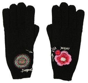 ΓΑΝΤΙΑ DESIGUAL YEAH!!! ΜΑΥΡΟ/ΠΟΛΥΧΡΩΜΑ ΓΑΝΤΙΑ DESIGUAL YEAH!!! ΜΑΥΡΟ/ΠΟΛΥΧΡΩΜΑ