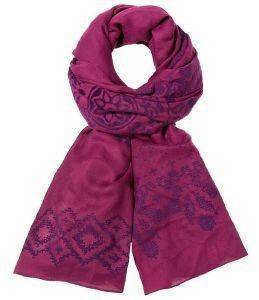 ΦΟΥΛΑΡΙ DESIGUAL WOOL ΜΑΚΡΟΣΤΕΝΟ ΜΩΒ ΦΟΥΛΑΡΙ DESIGUAL WOOL ΜΑΚΡΟΣΤΕΝΟ ΜΩΒ