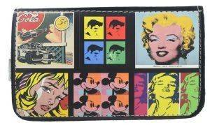 ΔΕΡΜΑΤΙΝΗ ΚΑΣΤΟΡΙΝΗ ΘΗΚΗ ΚΑΠΝΟΥ ON AND OFF POP ART ΔΕΡΜΑΤΙΝΗ ΚΑΣΤΟΡΙΝΗ ΘΗΚΗ ΚΑΠΝΟΥ ON AND OFF POP ART