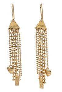 ΣΚΟΥΛΑΡΙΚΙΑ MOSCHINO LOVE & CHAINS ΧΡΥΣΟ ΣΚΟΥΛΑΡΙΚΙΑ MOSCHINO LOVE & CHAINS ΧΡΥΣΟ