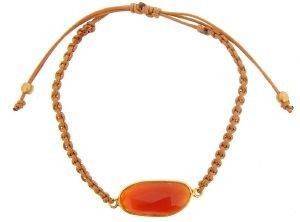 ΒΡΑΧΙΟΛΙ COUNTESS WILHELMINA ΜΑΚΡΑΜΕ CARNELIAN ΚΑΦΕ ΒΡΑΧΙΟΛΙ COUNTESS WILHELMINA ΜΑΚΡΑΜΕ CARNELIAN ΚΑΦΕ