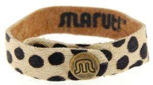ΒΡΑΧΙΟΛΙ MARUTI HAIRON LEATHER SMALL DOTS ΜΠΕΖ/ΜΑΥΡΟ ΒΡΑΧΙΟΛΙ MARUTI HAIRON LEATHER SMALL DOTS ΜΠΕΖ/ΜΑΥΡΟ