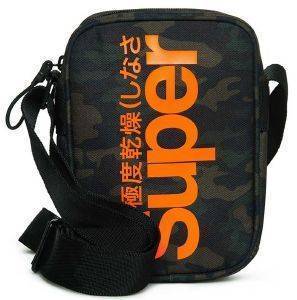   SUPERDRY RACING POUCH M91002GR CAMOUFLAGE 