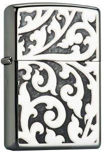 H E ZIPPO CLASSIC HIGH POLISH CHROME