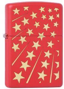 H E ZIPPO CLASSIC GOLD STARS 