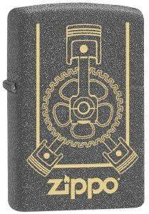 ΑΝΑΠΤHΡΑΣ ΒEΝΖΙΝΗΣ ZIPPO IRON STONE ENGINE ΓΚΡΙ ΑΝΑΠΤHΡΑΣ ΒEΝΖΙΝΗΣ ZIPPO IRON STONE ENGINE ΓΚΡΙ