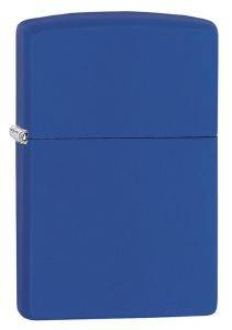 H E ZIPPO ROYAL BLUE CLASSIC