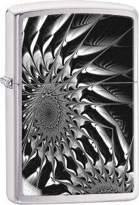 ΑΝΑΠΤHΡΑΣ ΒEΝΖΙΝΗΣ ZIPPO BRUSHED CHROME CLASSIC ΑΝΑΠΤHΡΑΣ ΒEΝΖΙΝΗΣ ZIPPO BRUSHED CHROME CLASSIC
