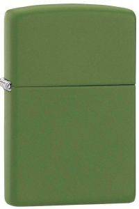 H E ZIPPO MOSS GREEN MATTE 