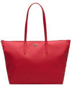 ΤΣΑΝΤΑ ΩΜΟΥ LACOSTE L.12.12 NF1888PO ΣΚΟΥΡΟ ΡΟΖ ΤΣΑΝΤΑ ΩΜΟΥ LACOSTE L.12.12 NF1888PO ΣΚΟΥΡΟ ΡΟΖ