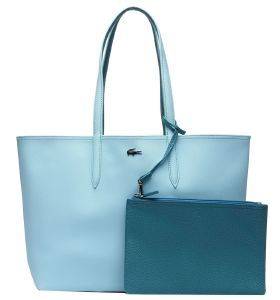 ΤΣΑΝΤΑ ΩΜΟΥ LACOSTE ANNA REVERSIBLE BICOLOR NF2142AA C04 ΓΑΛΑΖΙΟ/ΠΕΤΡΟΛ ΤΣΑΝΤΑ ΩΜΟΥ LACOSTE ANNA REVERSIBLE BICOLOR NF2142AA C04 ΓΑΛΑΖΙΟ/ΠΕΤΡΟΛ