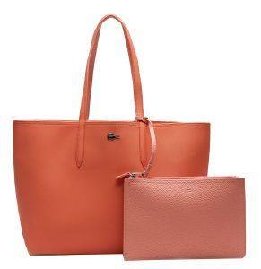 ΤΣΑΝΤΑ ΩΜΟΥ LACOSTE ANNA REVERSIBLE BICOLOR NF2142AA C05 ΚΟΡΑΛΙ/ΠΟΡΤΟΚΑΛΙ ΤΣΑΝΤΑ ΩΜΟΥ LACOSTE ANNA REVERSIBLE BICOLOR NF2142AA C05 ΚΟΡΑΛΙ/ΠΟΡΤΟΚΑΛΙ