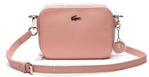 ΤΣΑΝΤΑ ΩΜΟΥ LACOSTE DAILY CLASSIC NF2772DC ΡΟΖ ΤΣΑΝΤΑ ΩΜΟΥ LACOSTE DAILY CLASSIC NF2772DC ΡΟΖ