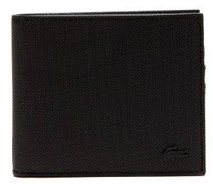 ΠΟΡΤΟΦΟΛΙ LACOSTE CLASSIC PETIT NH2309HC ΜΑΥΡΟ ΠΟΡΤΟΦΟΛΙ LACOSTE CLASSIC PETIT NH2309HC ΜΑΥΡΟ