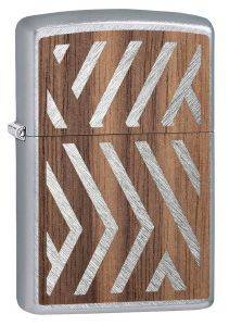 H E ZIPPO 29902 WOODCHUCK USA HERRINGBONE SWEEP 