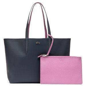 ΤΣΑΝΤΑ ΩΜΟΥ LACOSTE ANNA REVERSIBLE BICOLOR NF2142AA C94 ΣΚΟΥΡΟ ΜΠΛΕ/ΛΙΛΑ ΤΣΑΝΤΑ ΩΜΟΥ LACOSTE ANNA REVERSIBLE BICOLOR NF2142AA C94 ΣΚΟΥΡΟ ΜΠΛΕ/ΛΙΛΑ