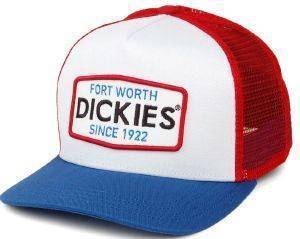 ΚΑΠΕΛΟ DICKIES MCRAE DK0A4TKW ΛΕΥΚΟ/ΚΟΚΚΙΝΟ/ΜΠΛΕ ΚΑΠΕΛΟ DICKIES MCRAE DK0A4TKW ΛΕΥΚΟ/ΚΟΚΚΙΝΟ/ΜΠΛΕ