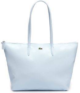 ΤΣΑΝΤΑ ΩΜΟΥ LACOSTE L.12.12 CONCEPT ZIP TOTE ΓΑΛΑΖΙΟ ΤΣΑΝΤΑ ΩΜΟΥ LACOSTE L.12.12 CONCEPT ZIP TOTE ΓΑΛΑΖΙΟ