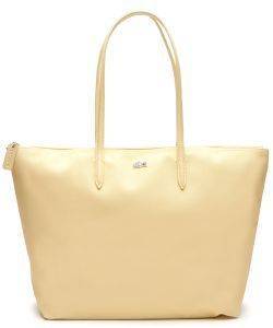 ΤΣΑΝΤΑ ΩΜΟΥ LACOSTE L.12.12 CONCEPT ZIP TOTE ΑΝΟΙΧΤΟ ΚΙΤΡΙΝΟ ΤΣΑΝΤΑ ΩΜΟΥ LACOSTE L.12.12 CONCEPT ZIP TOTE ΑΝΟΙΧΤΟ ΚΙΤΡΙΝΟ
