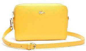 ΤΣΑΝΤΑ LACOSTE CHANTACO PIQUE NF2731 ΚΙΤΡΙΝΟ ΤΣΑΝΤΑ LACOSTE CHANTACO PIQUE NF2731 ΚΙΤΡΙΝΟ